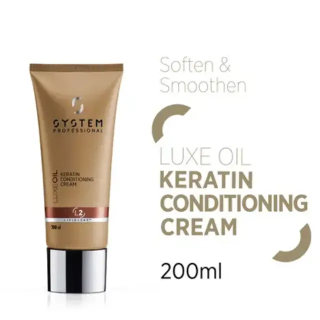 System Professional Fibra LuxeOil L2 Keratin Conditioning Cream 200ml 2