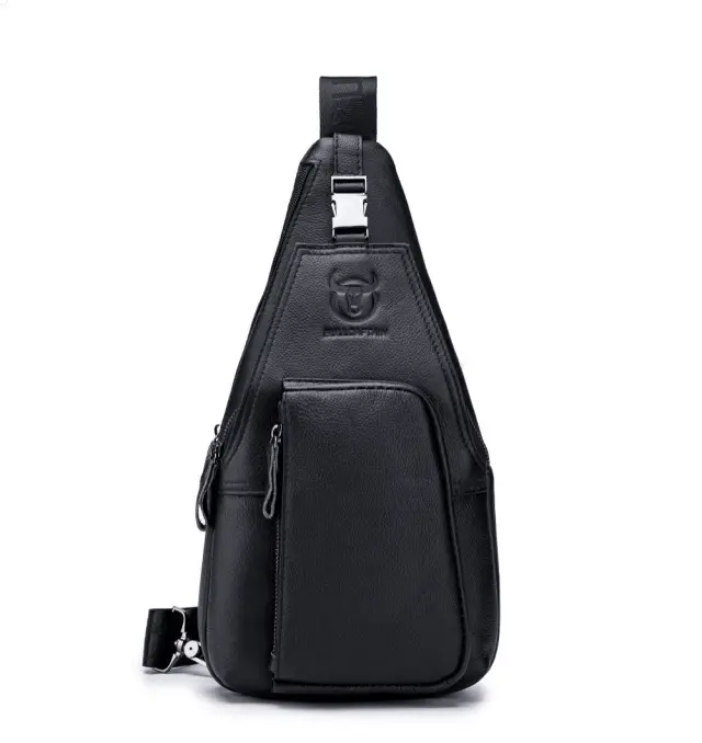Δερμάτινο τσαντάκι body Bull Captain XB 086 μαύρο - One Size