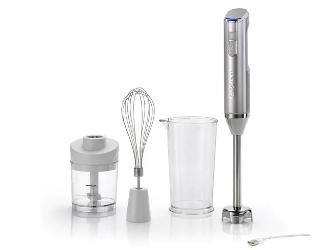 Ασύρματο Ραβδομπλέντερ Cuisinart CSB300BE με ισχύ 1000W και 5 ταχύτητες RHB100E