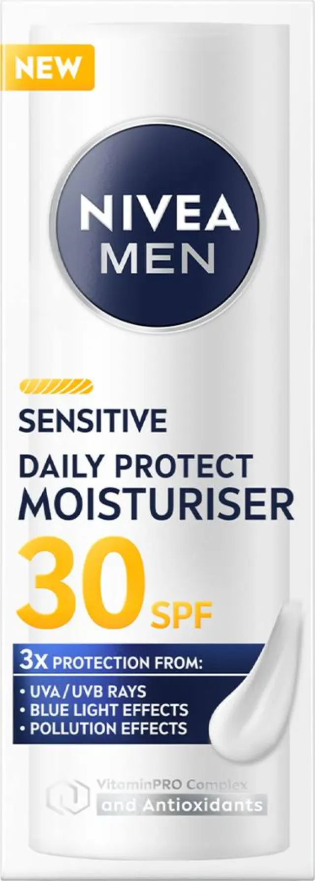 Nivea Men Triple Protect Sensitive Face Fluid Προσώπου SPF30 50ml