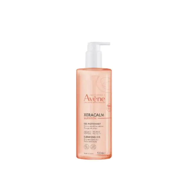 Avene XeraCalm Nutrition Shower Cream Κρέμα Καθαρισμού Προσώπου και Σώματος για Ευαίσθητες & Ξηρές Επιδερμίδες, 500ml