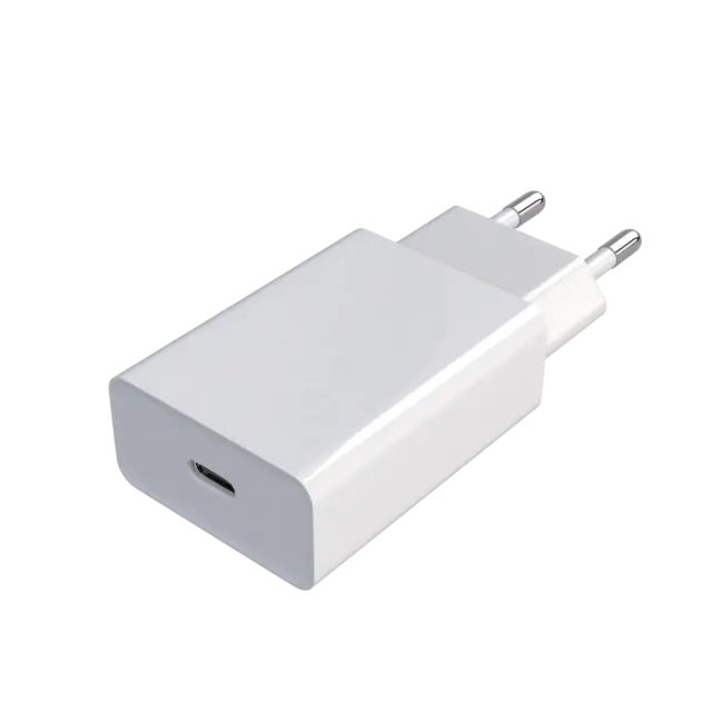 Φορτιστής Ταξιδίου 25W PD Λευκός / 01031008 (JES)