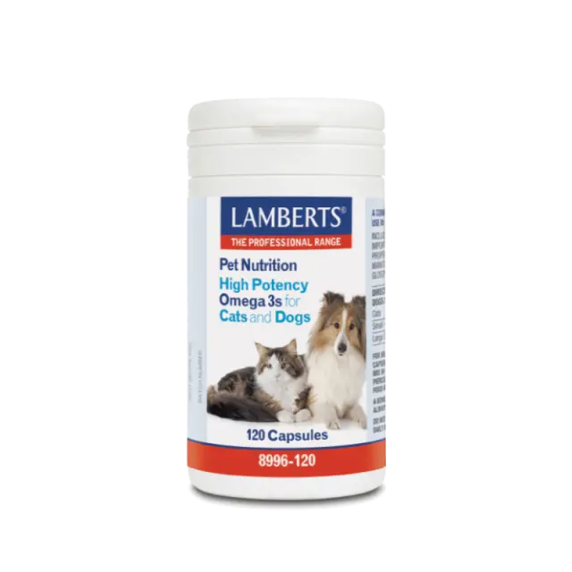 High Potency Omega 3s for Cats and Dogs