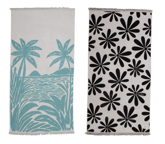ΠΕΤΣΕΤΑ ΘΑΛΑΣΣΗΣ AMALFI 90X170 NEF-NEF HOMEWARE BLACK 3