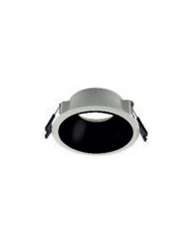 ΣΠΟΤ ΧΩΝEYTO ΣΤΑΘΕΡΟ Φ78mm 1xMR16/GU10 MAX 50W ΑΛΟΥΜΙΝΙΟ ΛΕΥΚΟ ME ANAKΛΑΣΤΗΡΑ ΜΑΥΡΟ UNIVERSE