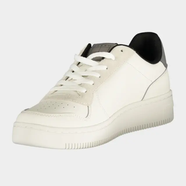 Tommy Hilfiger - Ανδρικά Sneakers Tjm Retro Basket EM0EM01681-0K6 Λευκό/Γκρι - 46 2