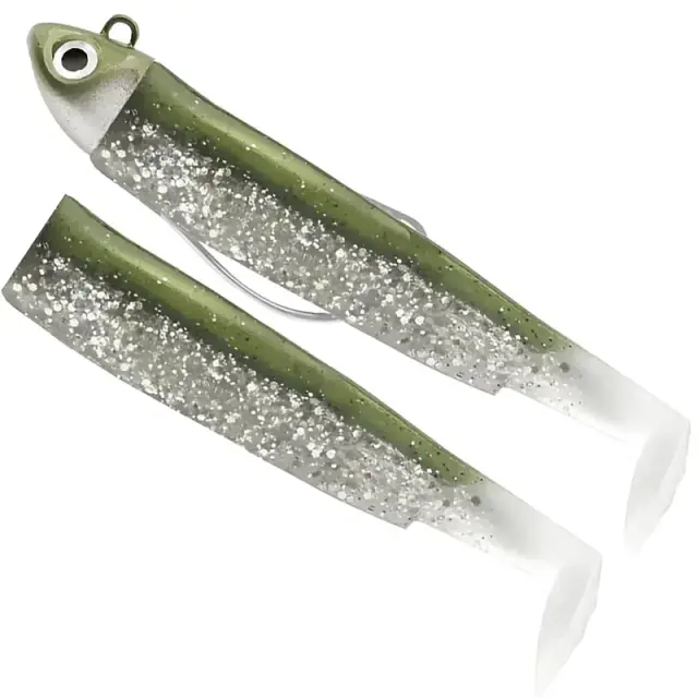 Σιλικονούχο Fiiish Black Minnow No2.5 Combo BM3142 Combo Shore - 8g Khaki Glitter