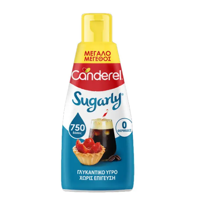 Canderel Sugarly Γλυκαντικό Υγρό 205ml Χωρίς Επίγευση
