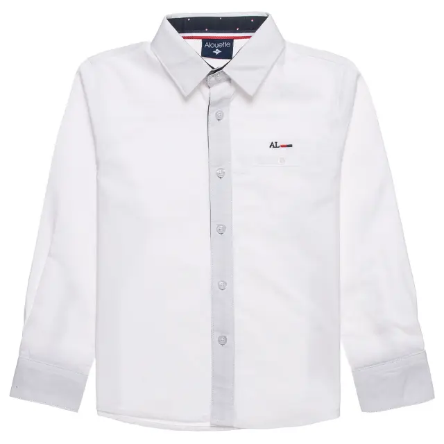 Πουκάμισο 100% cotton με κέντημα