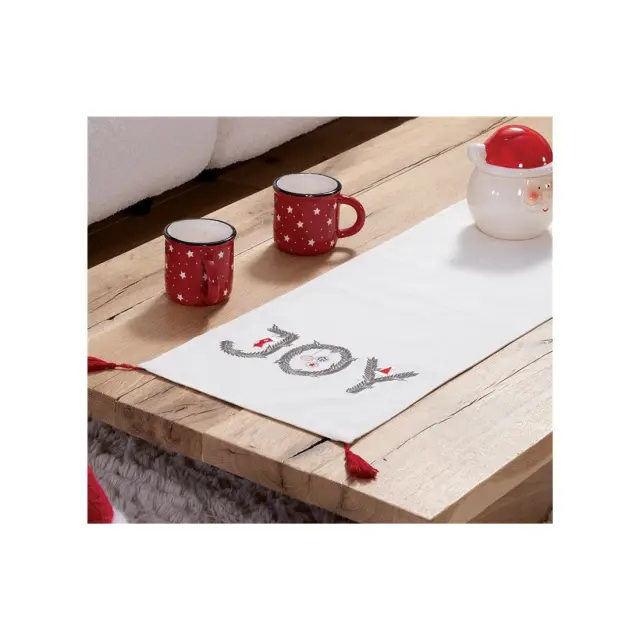 ΧΡΙΣΤΟΥΓΕΝΝΙΑΤΙΚΗ ΤΡΑΒΕΡΣΑ CHRISTMAS IS ALL AROUND 33X150 NEF-NEF HOMEWARE