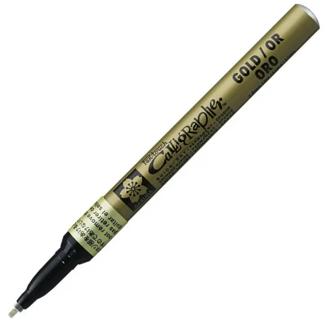 Sakura Pen-Touch Calligrapher Μαρκαδόρος , 1.8mm Fine - Gold