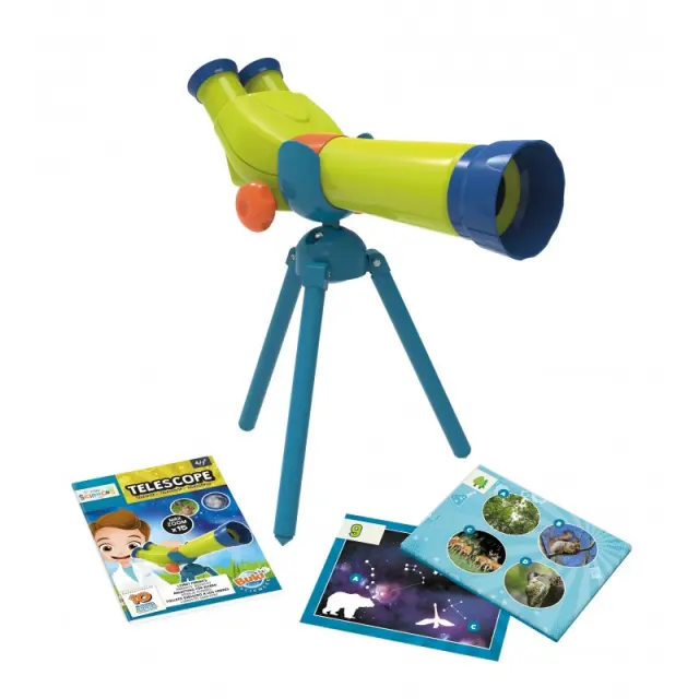 Buki France Mini Sciences Τηλεσκόπιο Zoom x15 4-7 ετών 9004 2
