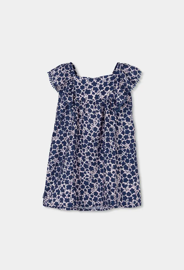 Boboli Viscose φόρεμα floral για κορίτσι 713067-9795 - 8