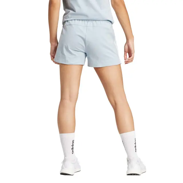 adidas Sportswear Women's 3Stripes Single Jersey Shorts Σιέλ IR7460 (adidas Sportswear) 2