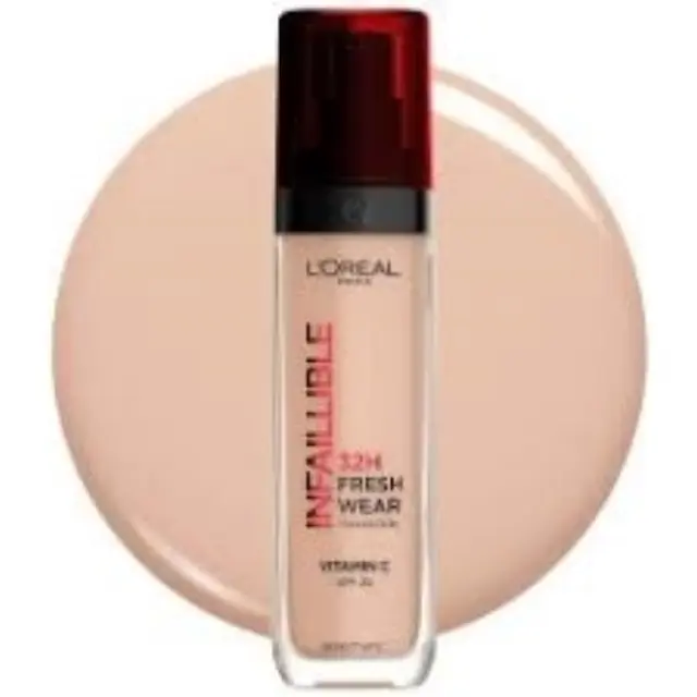 L'Oreal Paris Infaillible 32H Fresh Wear Foundation Spf25 Υγρό Make Up 30ml - 125 Natural Rose 2