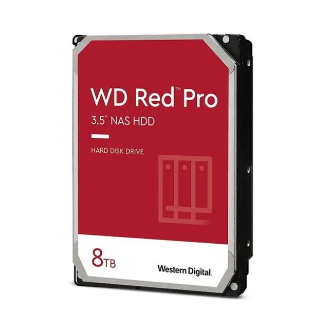Western Digital Σκληρός Δίσκος HDD Red Pro 8TB 7200RPM SATA III (WD8006FFBX)