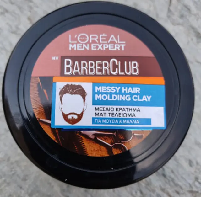 L'Oreal Men Expert Barber Club Messy Hair Molding Clay Πηλός Μαλλιών 75ml