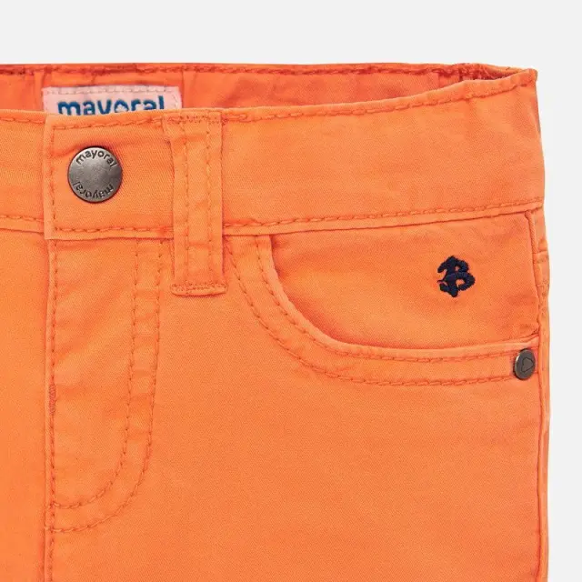 Baby 6 μηνών έως 4 ετών Παντελόνι καπαρτινέ slim fit φρ.πάθους - 12M 2