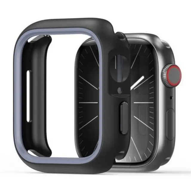 Θήκη PC Dux Ducis Apple Watch 7/ 8/ 9 45mm Bamo Μαύρο-Γκρι N65831