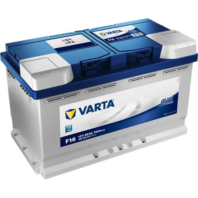 VARTA BLUELINE ΔΕΞ. ΜΠΑΤΑΡΙΕΣ F16 (80Ah/740A) 315x175x190mm