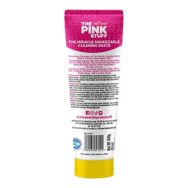 Pink Stuff Cleaning Paste Κρέμα Καθαρισμού 300gr 2