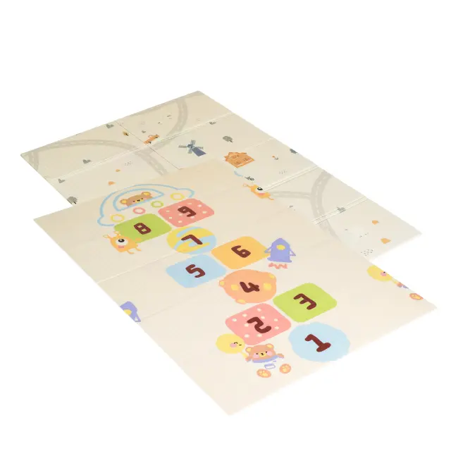 Moni Toys Digital Track Αναδιπλούμενο Χαλάκι Δραστηριοτήτων XPE Διπλής Όψης 120x180cm 6+ Μηνών