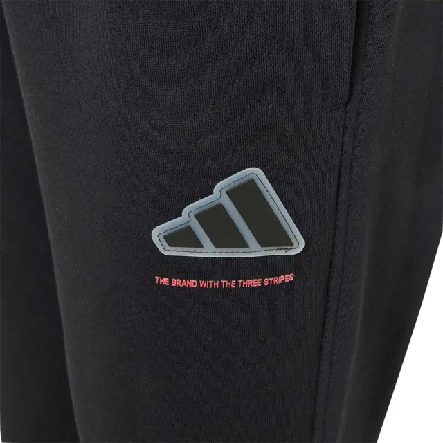 adidas Sportswear Boy's Slogan Fleece Pant Μαύρο KW9983 (adidas Sportswear) - 164 3