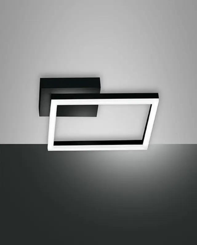 Bard 3394-21/23 φωτιστικό οροφής 30x30 τετράγωνο led Μαύρο 3000k