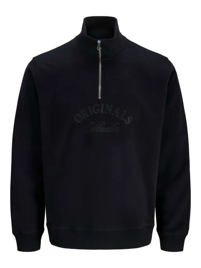 JORBLEECKER BRANDING SWEAT HIGH NECK BF Black