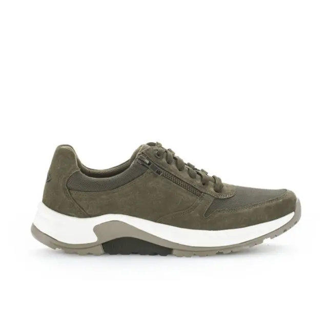 Pius Gabor Sneakers Ανδρικό δέρμα Nubuck/ύφασμα Πράσινο PGA/800014 15-TUNDRA