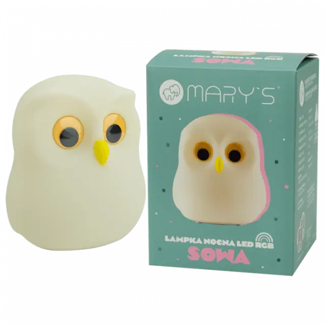 Φωτιστικό επαναφορτιζόμενο MARY S LED NIGHT LAMP OWL -MW20725 3