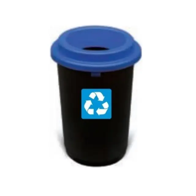 Delta Cleaning Πλαστικός κάδος ανακύκλωσης 50lt Μπλε / ΚΠ50Μ