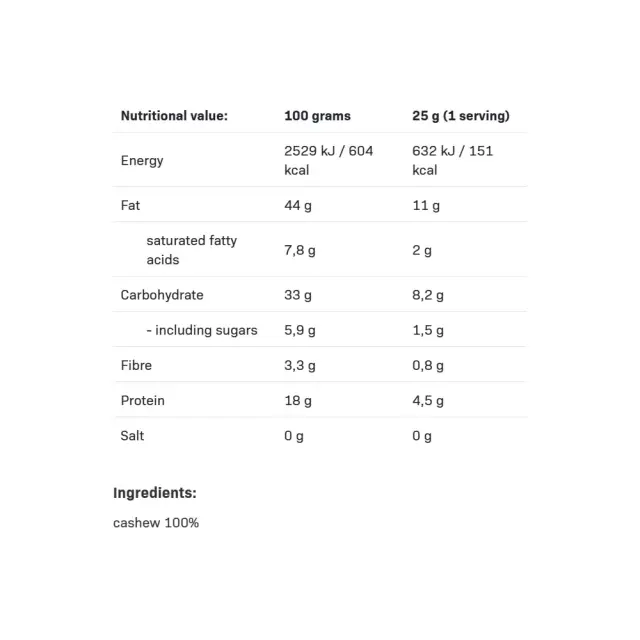 ALLNUTRITION Cashew Cream Smooth 2
