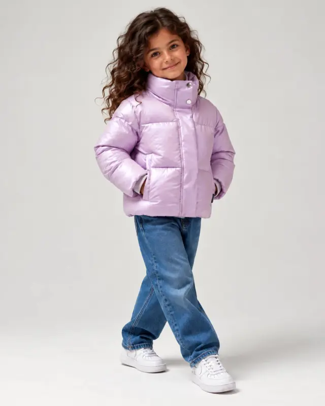Gosoaky Rock Lobster Παιδικό Μωβ Puffer Jacket Crocus Petal Purple 3
