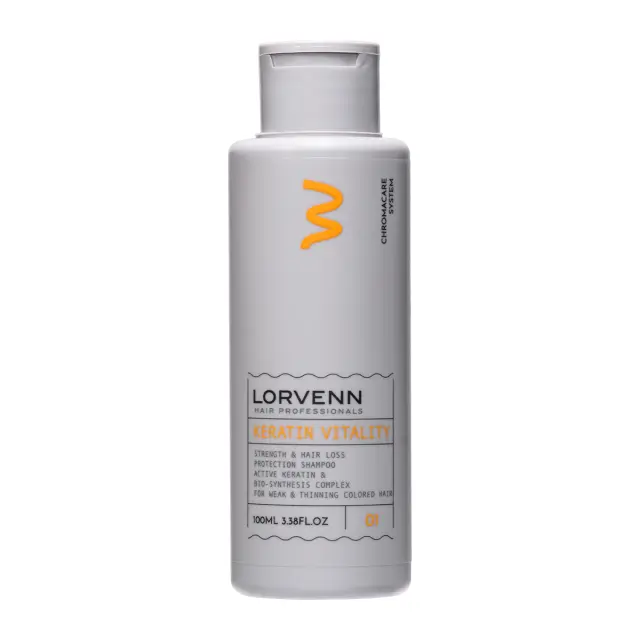 Lorvenn Keratin Vitality Strength & Hair Loss Protection Shampoo 100ml