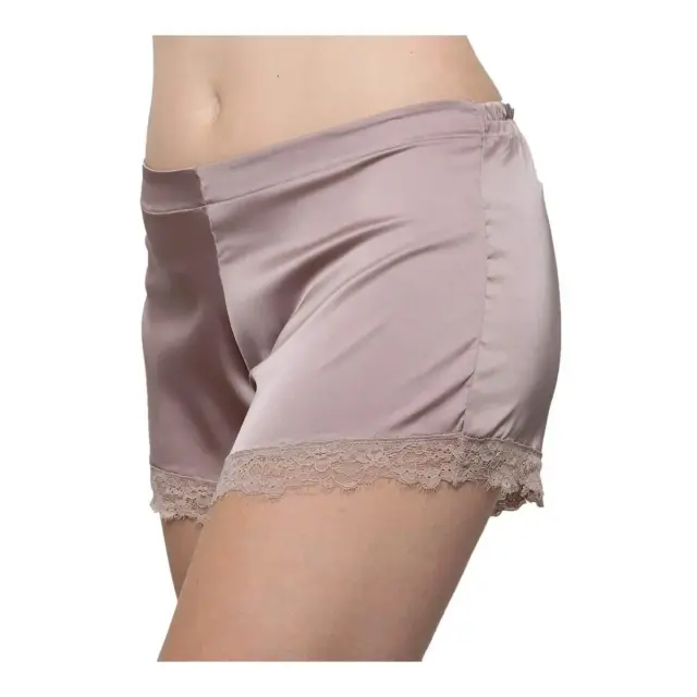 Ysabel Mora Γυναικείο Short Babydoll Δαντέλα, Χρώμα Taupe