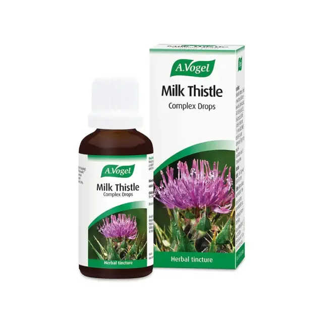 A. Vogel Milk Thistle Φυτικό Προστατευτικό του Ήπατος - Αποτοξινωτικό από Συνδυασμό Φρέσκων Βοτάνων με Βάση το Γαϊδουράγκαθο 50ml