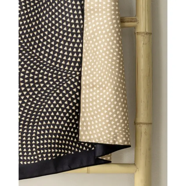 Πετσέτα Θαλάσσης 80x160 200gsm Nima Jenga Black-Gold 100% Microfiber 2