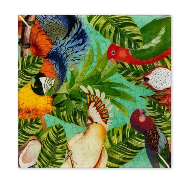 Excelsa Γυάλινη Τετράγωνη Πιατέλα (30x30cm): Havana 2