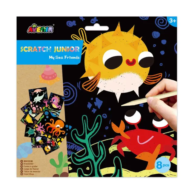 Avenir Scratch Junior Sea Friends Δημιουργική Ζωγραφική Scratch 3+