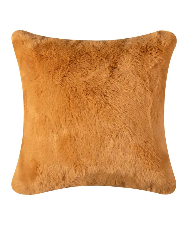 ΜΑΞΙΛΑΡΟΘΗΚΗ RABBIT FUR (45cm x 45cm) YOLK - -