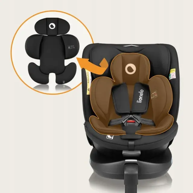 Lionelo Navy i-Size κάθισμα αυτοκινήτου 40-150 cm isofix Black Pink 3