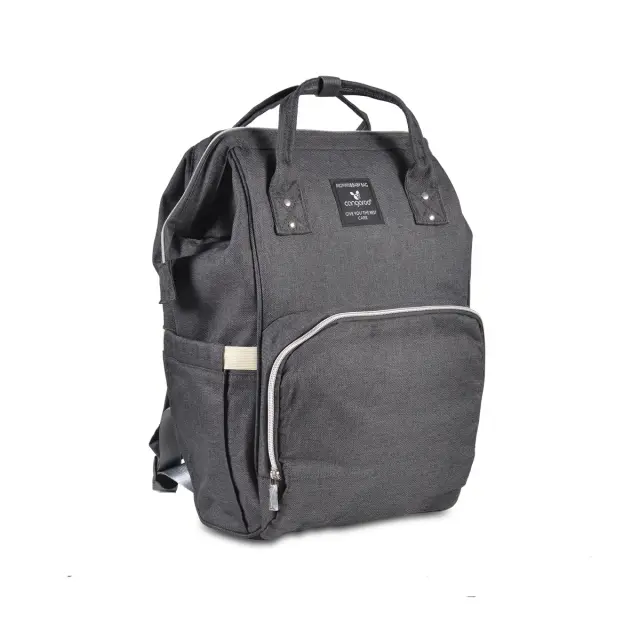 Cangaroo Amelia Τσάντα Αλλαξιέρα Πλάτης με Θερμοθήκες Dark Grey