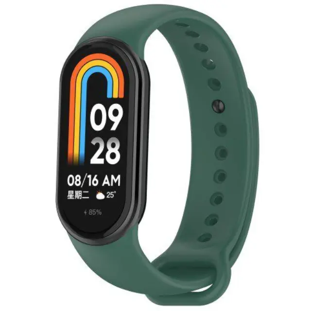 Λουράκι Σιλικόνης για Smart Band 8/Smart Band 9/Smart Band 10- Green OEM