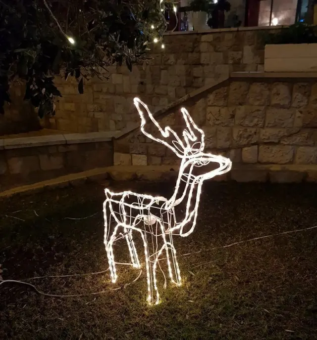 Χριστουγεννιάτικο φωτιζόμενο ελάφι LED - 11 - 272382 - Warm White 2