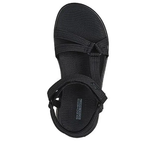 Skechers Γυναικεία Σανδάλια σε Μαύρο Χρώμα - 40 3
