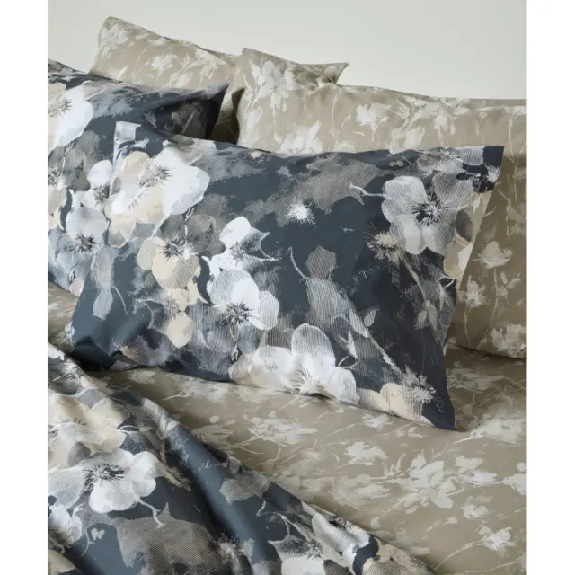 Σετ Σεντόνια Υπέρδιπλα 4 Τεμαχίων Kentia Azaro Blue-Beige-White 240x270 3