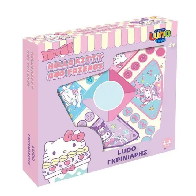 Luna Επιτραπέζιο Παιχνίδι Γκρινιάρης Pop Up Hello Kitty & Friends (000490190)