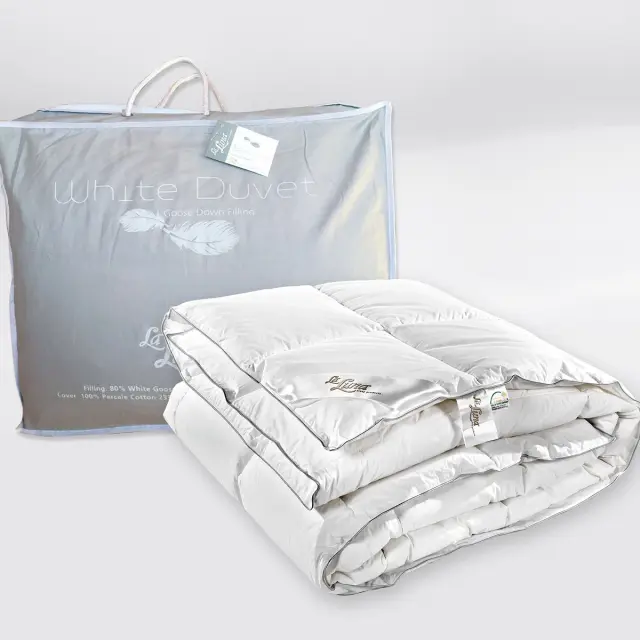 Πάπλωμα πούπουλο king size λευκό 240x260cm White Duvet La Luna 2304117