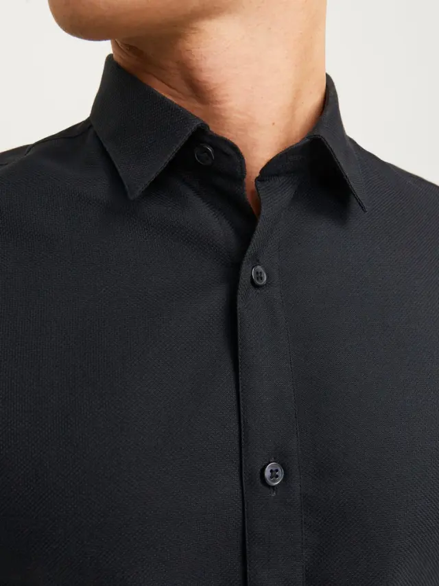 JJEHARVEY SHIRT LS black 2